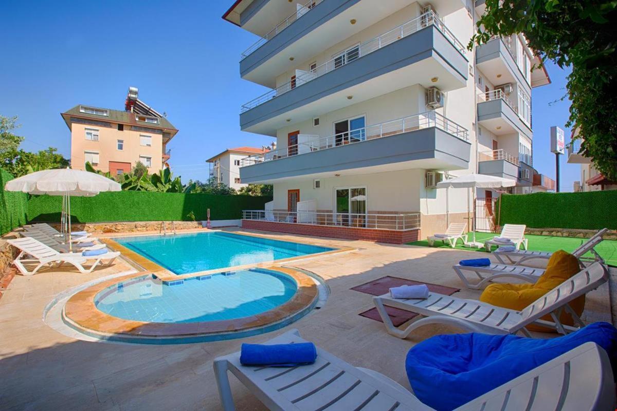 Azak Blue Otel Okurcalar Kültér fotó